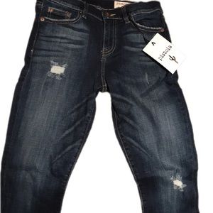 NWT Pistola Easton distressed skinny jeans sz 27